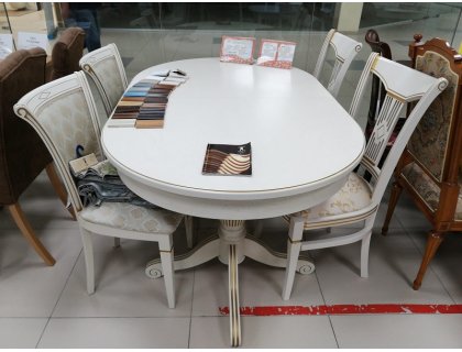 Обеденная группа стол ФС 02.09+ стулья ФС 01.34 - мебель Paradise в Орле