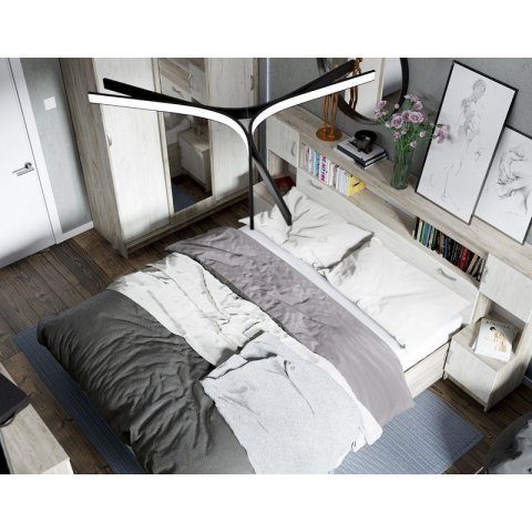 Модульная спальня Басса (СтендМ)  - мебель Paradise в Орле