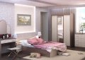 Модульная спальня Басса (СтендМ)  4 - мебель Paradise