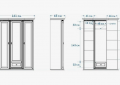 Шкаф 3-х секционный Милан - 68 (Юта) 4 - мебель Paradise