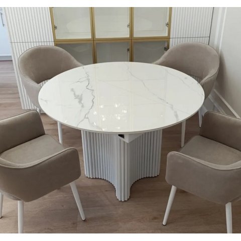 Стол Адажио круг керамика - мебель Paradise в Орле