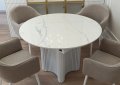 Стол Адажио круг керамика 2 - мебель Paradise