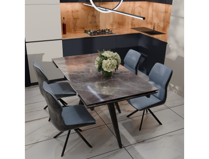 Стол Юпитер керамика/компакт плита/стекло/ пластик - мебель Paradise в Орле