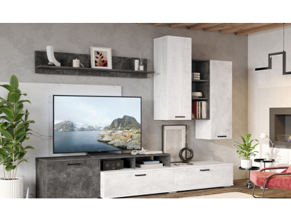 Стеллаж навесной №3 Джаз (СоюзМ) - мебель Paradise в Орле