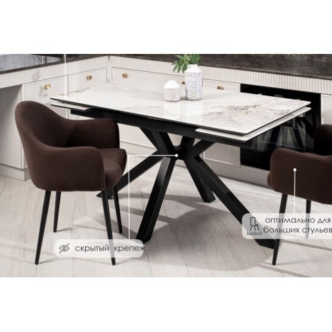 Стол Кентукки Лайт керамика - мебель Paradise в Орле