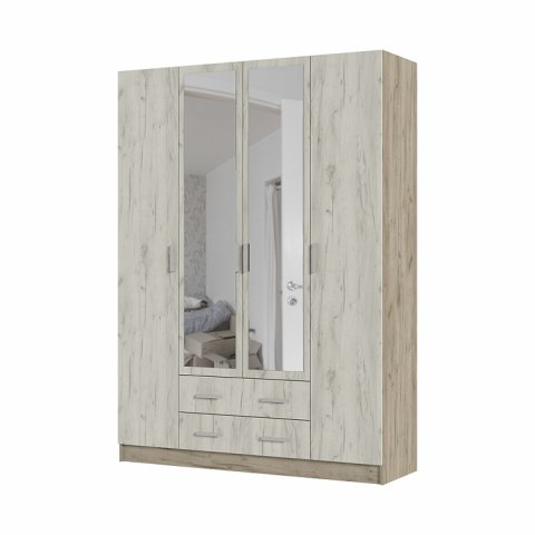 Шкаф 4-х дверный Гармония ШК-602 М  (СтендМ) - мебель Парадиз в Орле