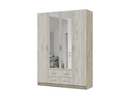 Шкаф 4-х дверный Гармония ШК-602 М  (СтендМ) - мебель Парадиз в Орле