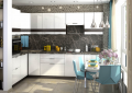 Модульная кухня Терра Gloss 3 - мебель Paradise