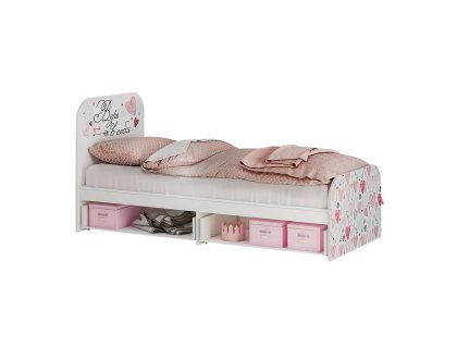 Кровать с ящиками КР-10 "Малибу" LIGHT (BTS) - мебель Paradise в Орле