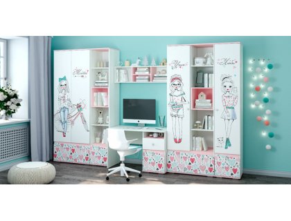 Детская мебель Малибу (BTS) - мебель Paradise в Орле