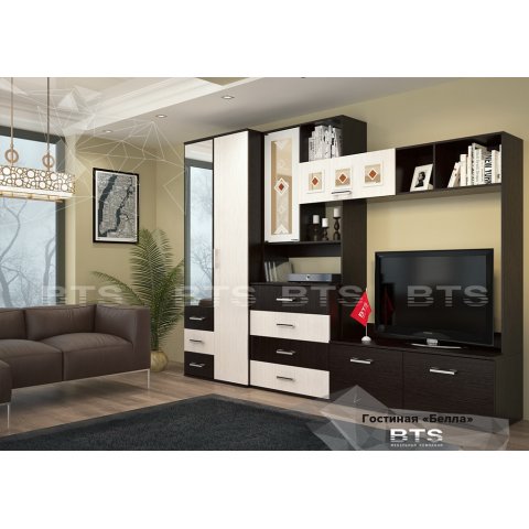 Модульная гостиная Белла (BTS) - мебель Paradise в Орле