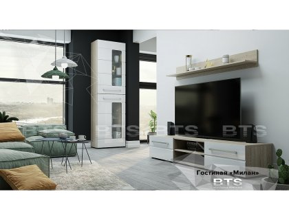 Модульная гостиная «Милан» (BTS) - мебель Paradise в Орле