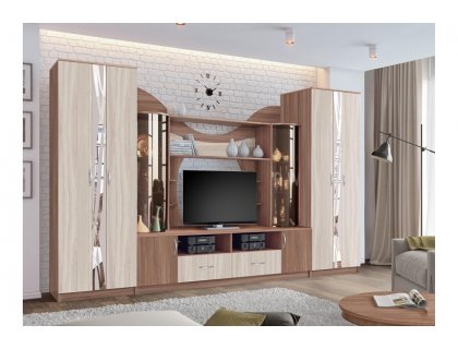 Модульная гостиная Ольбия  (СтендМ)  - мебель Paradise в Орле