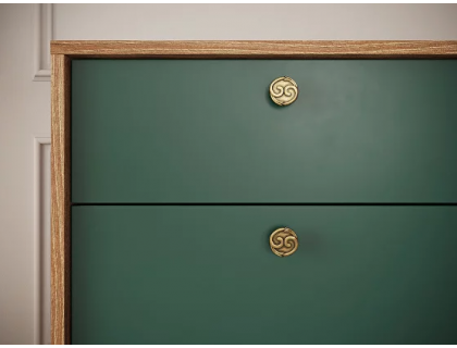 BRASS chest of drawers KM-2 (NK-M) - мебель Paradise в Орле