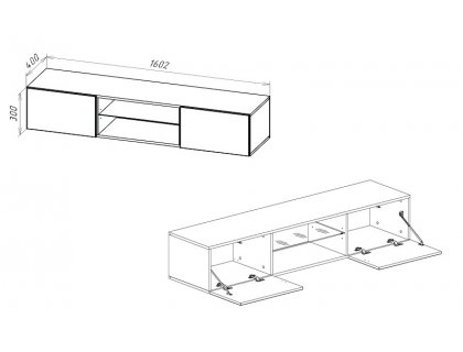 Point тип-33 шкаф навесной (НК-М) - мебель Paradise в Орле