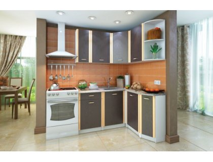 Угловая кухня «Бланка» правая/левая СТЛ.122.00 (Белый/Венге) - мебель Paradise в Орле