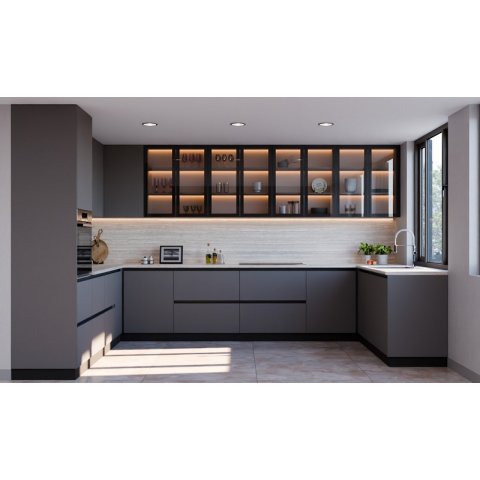 Кухни с ГОЛА-профилем (ДСВ) - мебель Парадиз в Орле