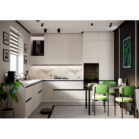 Кухни с ГОЛА-профилем - мебель Парадиз в Орле