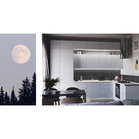 Модульная кухня Эстетик - мебель Парадиз в Орле