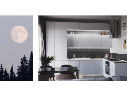 Модульная кухня Эстетик - мебель Парадиз в Орле