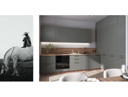 Модульная кухня Эстетик - мебель Парадиз в Орле