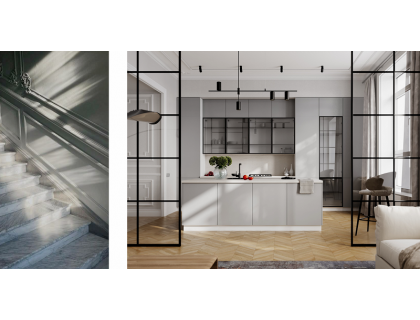 Модульная кухня Эстетик - мебель Парадиз в Орле