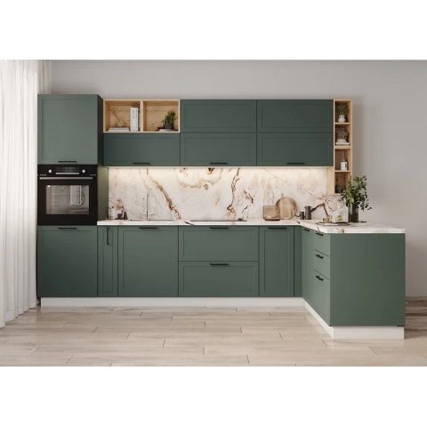 Модульная кухня Norma Перо - мебель Парадиз в Орле