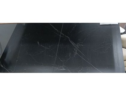 Стол Харис керамика черный мрамор (витрина) - мебель Paradise в Орле