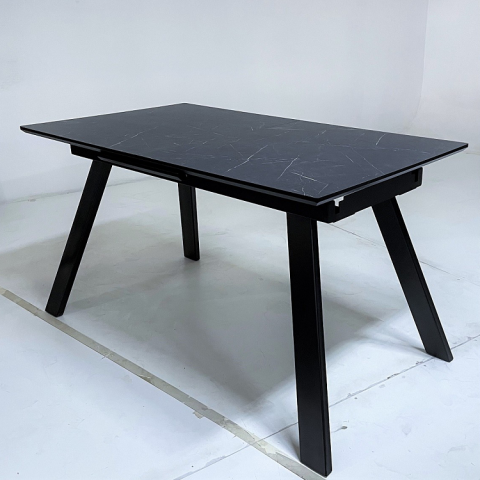 Стол Харис керамика черный мрамор (витрина) - мебель Paradise в Орле