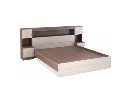 Кровать с прикроватным блоком КР-552 Бася (СтендМ) - мебель Paradise в Орле