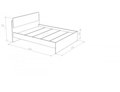 Кровать Бланка (НК-М) - мебель Paradise в Орле