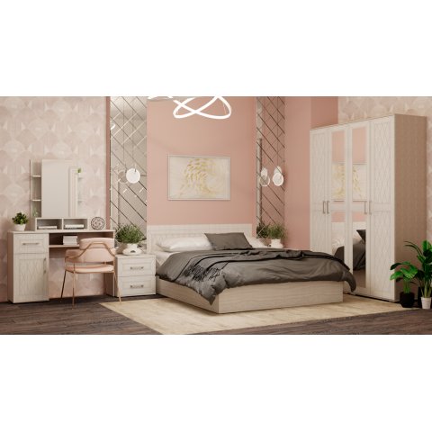 Модульная спальня Британика (BTS) - мебель Paradise в Орле