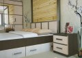 Модульная система для спальни Сакура (BTS) 3 - мебель Paradise