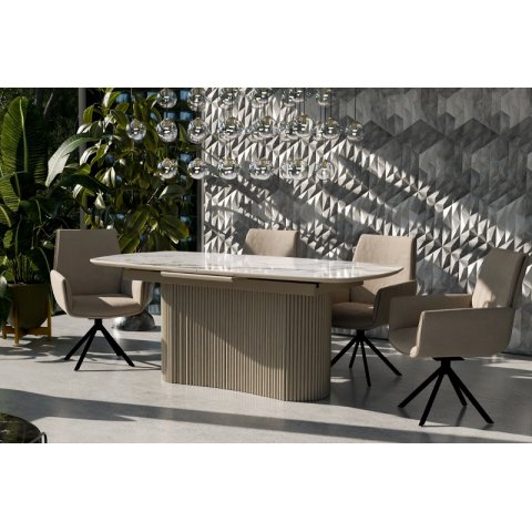 Стол Адинис автомат  керамика/пластик/компакт плита/стекло - мебель Paradise в Орле