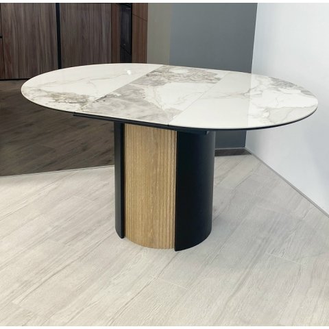 Стол Батист круг (с подсветкой) в керамике - мебель Paradise в Орле