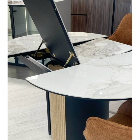 Стол Батист круг (с подсветкой) в керамике - мебель Paradise в Орле