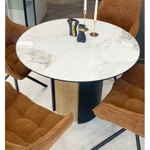 Стол Батист круг (с подсветкой) в керамике - мебель Paradise в Орле