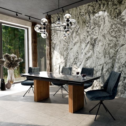 Стол Джорджио керамика/компакт плита/стекло/пластик - мебель Paradise в Орле