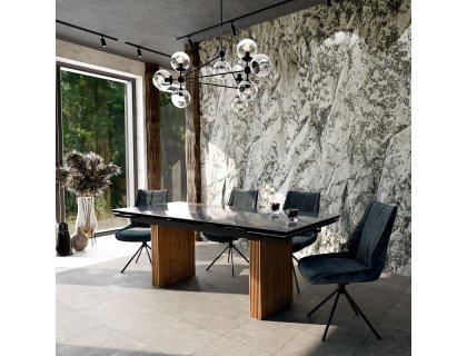 Стол Джорджио керамика/компакт плита/стекло/пластик - мебель Paradise в Орле