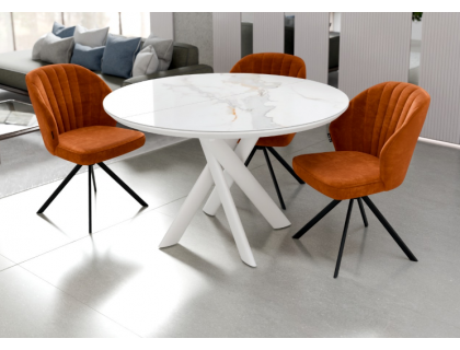 Стол  Инферно  керамика/пластик/компакт плита/стекло - мебель Парадиз в Орле