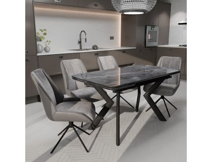 Стол Кронос-П / Кронос-Люкс ПРО (стекло/пластик/керамика/компакт-плита) - мебель Paradise в Орле