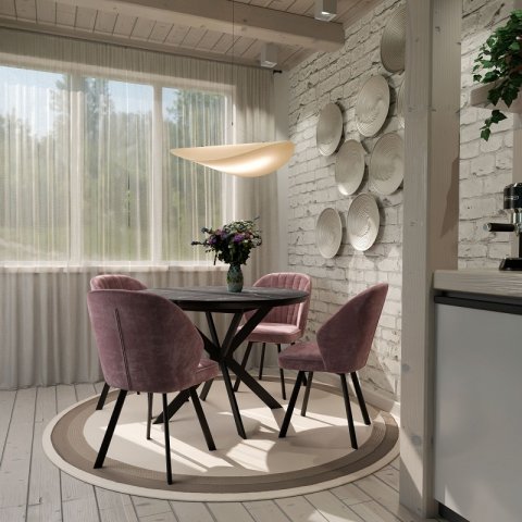 Стол Пегас  90/ 100  (ЛДСП /пластик/компакт плита/керамика) - мебель Paradise в Орле