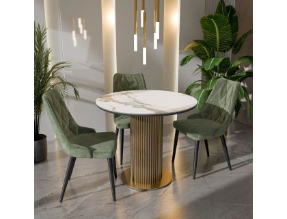 Стол Плутон (керамика/пластик/компакт плита/стекло) - мебель Paradise в Орле