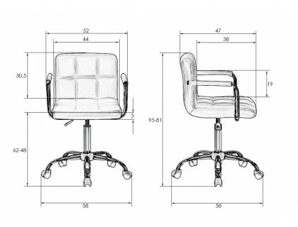 Офисное кресло LM-9400 - мебель Paradise в Орле